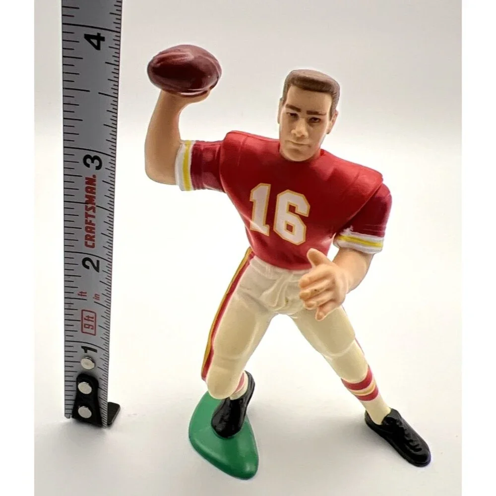 1997 NFLP Starting Lineup Figure LEN DAWSON Kansas City Chiefs No Helmet